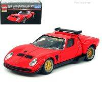 Takara Tomy Tomica Premium #05 Lamborghini Miura SVJ รถสปอร์ต Diecast Super Car โมเดลรถของเล่นของขวัญสำหรับชายและหญิงเด็ก