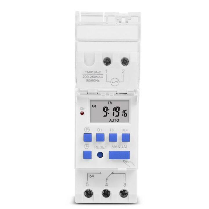 heavy-duty-16a-รายสัปดาห์7วัน-programmable-digital-สำหรับ-time-switch-รีเลย์ตั้งเวลาควบคุม-ac-220v-230v-din-rail-mount