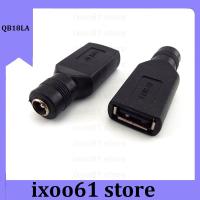 ixoo61 store 5V USB Female Jack to Round Head Hole 5.5 x 2.1mm Female Jack DC Power Interface Conversion Charger Adapter Connector