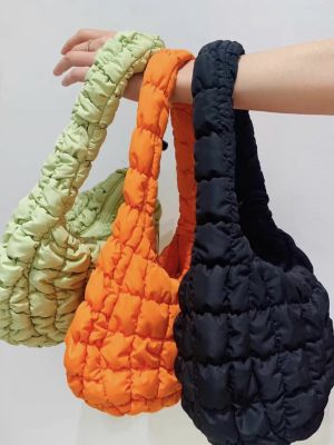 ☊♦ Female 2023 summer clouds cos bag bag small mini quilting candy color one shoulder his dumplings alar package