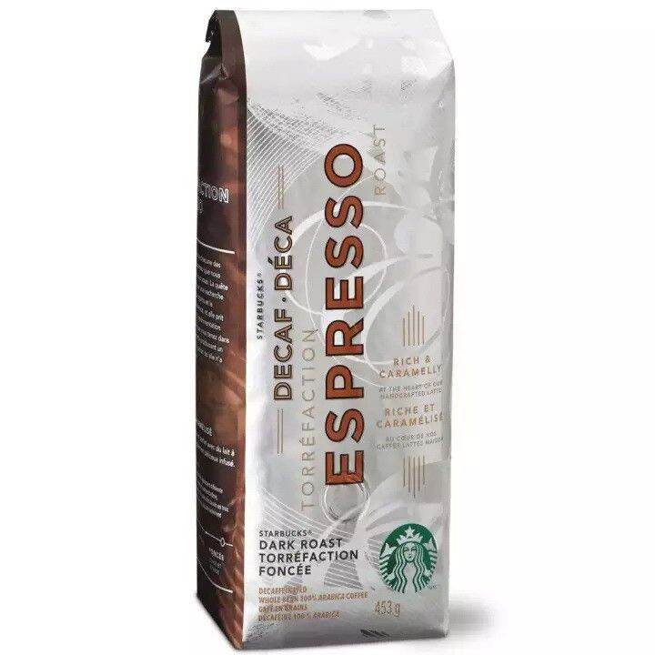 Starbucks Coffee Bean Espresso Roasted Decaf (USA Imported) สตาร์บัค