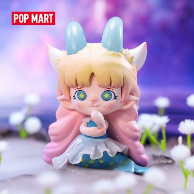 POP MART Zoe Flower Whispering Zodiac Series Blind Box Doll Binary Action Toys Figure Birthday Gift Kid Toy