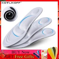 KOTLIKOFF 4D Memory Foam Orthotic Insole Arch Support Orthopedic Insoles For Shoes Flat Foot Feet Care Sole Shoe Orthopedic Pads Shoes Accessories