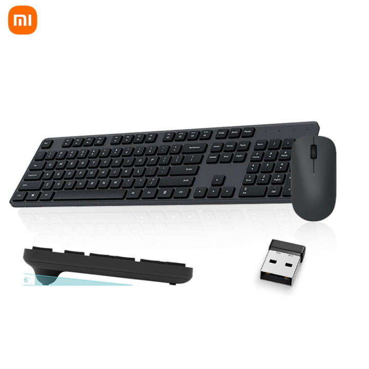 xiaomi-mi-wireless-mouse-keyboard-set-104-คีย์บอร์ดเต็ม-1000dpi-ชุดคีย์บอร์ดและเมาส์-ปิดเสียงคีย์บอร์ด-ชุดคีย์บอร์ดและเมาส์ไร้สาย-2-4ghz-คีย์บอร์ดไร้สาย