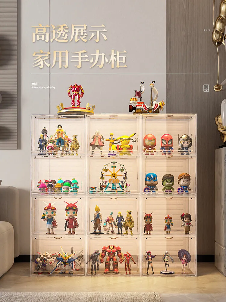 Amazon.com: DuvinDD Acrylic Display Case Clear Action Figure Anime Figure  Stand Dustproof Protective Acrylic Box for Funko POP Collectibles  Countertop Showcase Home Storage Organizer (9.2x8.6x10.6 inch) : Toys &  Games
