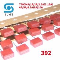 【YF】 10PCS 392 Square Fuse Slow Blow 2Pin 500mA 1A 2A 2.5A 3.15A 4A 5A 6.3A 8A 10A 250V 382 Plastic T2A LCD TV Power Board  Commonly