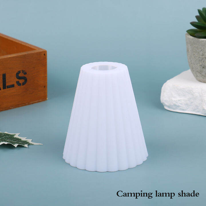 Multifunctional Louver Lampshade Plastic Outdoor Camping Lamp Shade LED