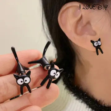 Cute deals black earrings