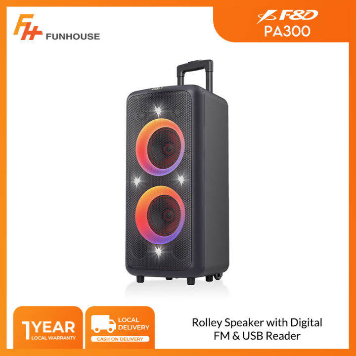 f and d party speaker