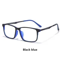 New Pure Titanium Glasses Frame Myopia Glasses Male Light Comfortable Frame Black Large Full Frame Optical Glass Female Eyeglass