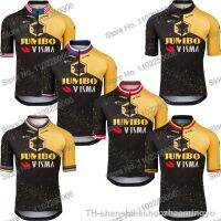 【hot】❁⊙  2023 Visma Tour TDF Cycling Clothing Champion Denmark Belgium Slovenia MTB Shirt Jersey