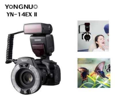 Yongnuo YN-14EX II Macro Ring Lite for Canon สำหรับถ่ายพระ ถ่ายเเมลง ถ่ายสินค้า