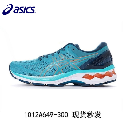 Asics 2023 K27สำหรับทั้งหญิงและชายรองเท้าวิ่งบุฟองน้ำคืนรองเท้ากีฬาที่มั่นคง