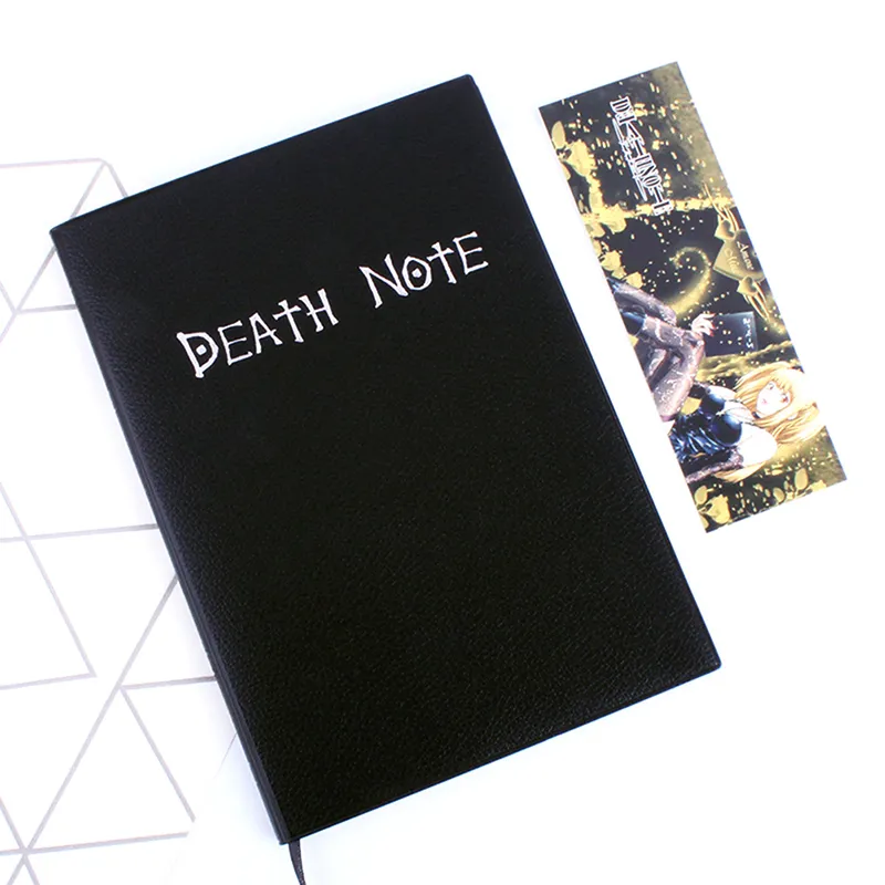 A5 Anime Death Note Notebook Set Leather Journal And Necklace Feather Pen  Journal Death Note Pad For Gift D40 - AliExpress