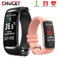 Body Temperature Smart Bracelet Men Women Smart Band Watches Heart Rate Fitness Tracker Bracelet Blood Pressure For Android IOS