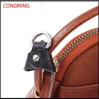 CONGMING Punch-Free การแปลง การเปลี่ยนแปลงการเปลี่ยนแปลง อุปกรณ์เสริมกระเป๋า Crossbody หัวเข็มขัดแบบแขวน สายหนังแท้ เข็มขัดกระเป๋าถือ