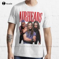 New Airheads Movie Hard Metal T-Shirt Halloween Shirts Cotton Tee Shirts Xs-5Xl Streetwear Tshirt New Popular Retro Gd Hip Hop