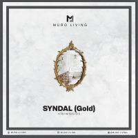 กระจกตกแต่งผนังดีไซน์ Muro Living รุ่น SYNDAL (Gold or Champagne)