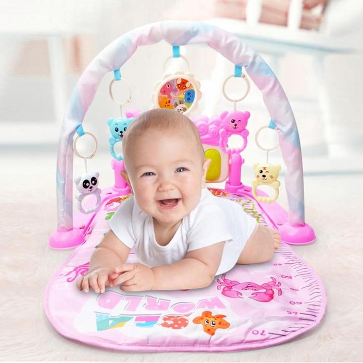 newborn-baby-gym-mat-breathable-activity-gym-mat-with-musical-multifunctional-baby-fitness-music-toys-funny-play-piano-gym-piano-play-tummy-time-mat-for-newborn-0-1-year-old-kindness