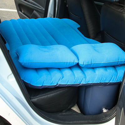 รถ Air Inflatable Travel ที่นอน Universal สำหรับเบาะหลัง Multi Functional โซฟา Air Bed หมอน Outdoor Camping Mat Air