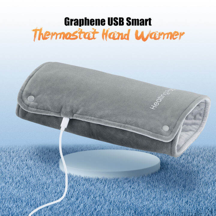 มืออุ่นไฟฟ้า-graphene-แผ่นความร้อนฤดูหนาวความร้อนมือเท้าอุ่นร้อนกระเป๋าหมอนถุงมือสำหรับขาหน้าท้องกลับ-waist