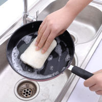 10pc Natural Loofah Cleaning Brushes Dishwashing Cloth Scrub Pad Dish Pot Easy To Clean Scrubber Sponge Household Cleaning Tools