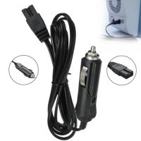 สายอะแดปเตอร์10A สายไฟต่อ1.8ม. สำหรับตู้เย็นรถยนต์เล็ก1 Pc สีดำ DC 12V