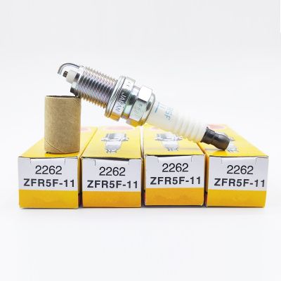 【YF】 4PCS ZFR5F-11 2262 Normal Spark Plug For Honda Civic 1.4L 1.6L VI Accord 1998-2003 CRV 2.0L 1995-2001 ZFR5F11-2262