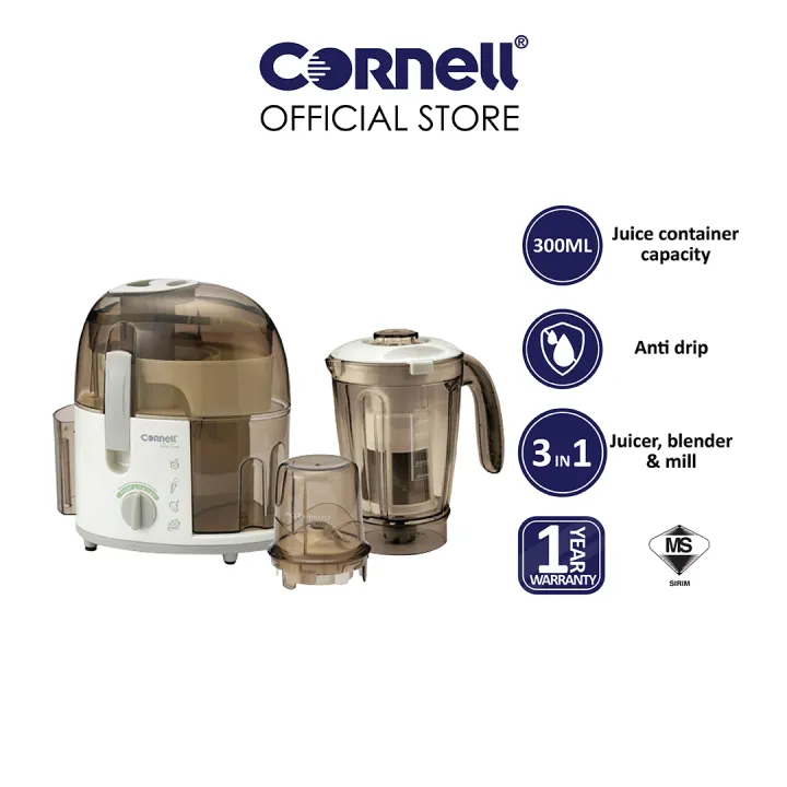 Cornell 3-In-1 Juicer, Blender and Miller 300ML container | CJX-SP450