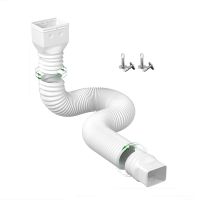 Downpipe ฝนรางน้ำขยายที่มีความยืดหยุ่น Downspout Extender ท่อระบายน้ำ