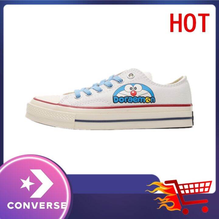 Doraemon Conver Chuck 1970s Anime Joint Classic graffiti high and low  three-star standard canvas shoes men's and women's shoes 