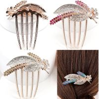 New colorful flower hair accessories elegant ladies hair comb