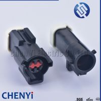 ;[-./ 4 Pin/Way Automotive Waterproof Connector Female Male F20B-14A624-DA O2 Oxygen Sensor Connector Plug For Ford