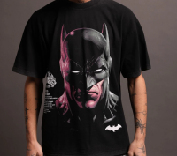 [พร้อมส่ง] Marvel Batman Cotton Loose Round Neck Sports Short Sleeve T-Shirt Mens T-Shirt