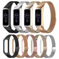 สายรัดลูปแม่เหล็กสำหรับ Galaxy Fit2สายรัดข้อมืออะไหล่ R220สายสแตนเลสสร้อยข้อมือเหล็กสำหรับ Fit 2สมาร์ทวอท์ช