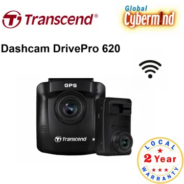 Transcend Motorcycle Dashcam DrivePro 20 Wifi Live Streaming, Bult-in –