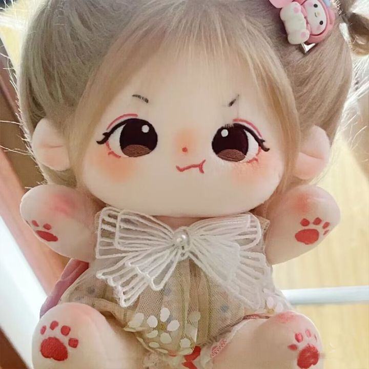 ตุ๊กตายัดนุ่นรูปเด็กผู้หญิงตุ๊กตาผ้าของเล่น-idol-บุคลิกยอดนิยมของเกาหลีของเล่นตุ๊กตายัดนุ่นของขวัญสำหรับเด็ก