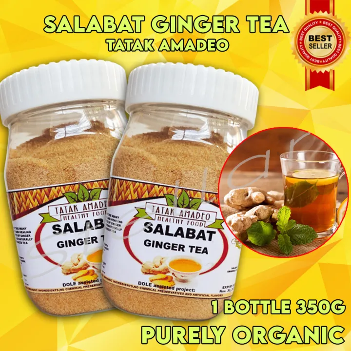 AMADEO 350G SALABAT Ginger Tea Turmeric Tea Powder Tea 100 Natural