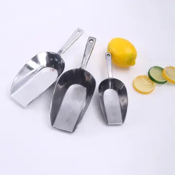 Aluminum Scoop Flour Scoop Candy Scoop Kitchen Utility Scoops for Candy  Cube Flour Sugar Bean