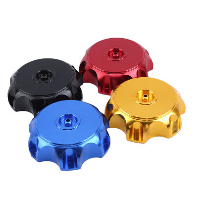 Double CNC Aluminum Motorcycle Accessories Parts Gas Fuel Petrol Tank Cap For DirtPit Bike ATV Quad For Most Motorcycles