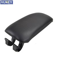 For Audi A3 8P 2003-2012 PU Leather Car Armrest Latch Cover Center Console Arm Rest Storage Box Lid Cover Auto Essories