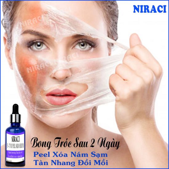 Hcmpeel lột da mặt niraci tái tạo xóa nám đen sạm hàn quốc - ảnh sản phẩm 1