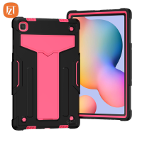 【ขาตั้งในตัว】 Casing Tablet Fzt สำหรับซัมซุงกาแล็กซีแท็บ A7 10.4 "TPU แฟชั่น2022/SM-T509 + พีซีหุ่นยนต์ฝาครอบพร้อมตัวยึดป้องกันการกระแทก