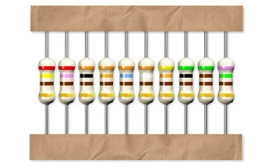 Resistor Kit - 5% 1/4W 240, 270, 300, 330, 360, 390, 430, 500, 510, 750 - COPA-0314