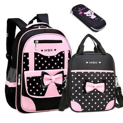 【CC】 Girls  39; school backpack Children School 1 grade Kids book bag Orthopedic Schoolbag Mochila Infantil