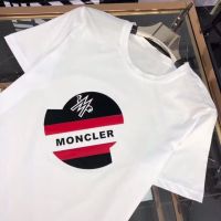 Moncleros3เสื้อยืดแขนสั้นผู้ชาย,เสื้อยืดอเนกประสงค์เสื้อแบบหลวมลำลองพิมพ์ลายเทรนด์ฤดูร้อนเสื้อยืดสั้น