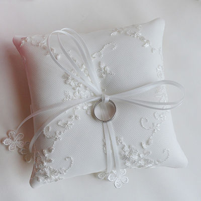 Lace Wedding Ring Pillow Cushion Pincushion Rings Party Decoration Bride Wedding Decoration Supplies accessories 20*16cm