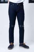 JEANS กางเกงยีนส์ชายขาเดฟผ้ายีนส์ยืด สียีนส์เข้ม แบบเรียบ รหัส 105/1