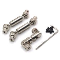 3Pcs Metal Drive Shaft CVD for B16 B36 Q60 Q63 Q64 MN77 FY004 6WD 6X6 1/16 RC Car Upgrade Parts