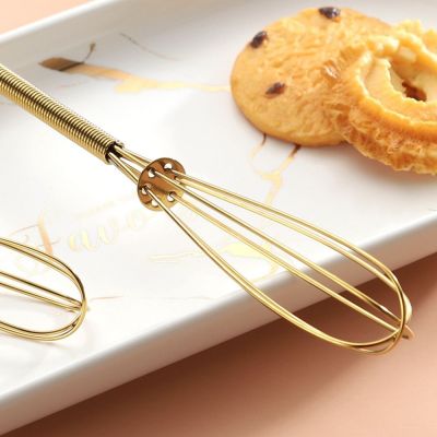 1 Pc Multifunctional Mini Egg Whisk Stainless Steel Egg Beater Household Kitchen Eggs Tools Rotary Manual Baking Supplies Comida